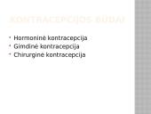 Kontracepcija (skaidrės) 2 puslapis