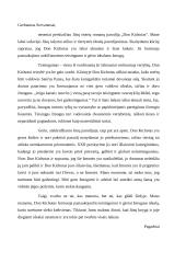 "Kokį žmogaus idealą formuoja literatūra?"