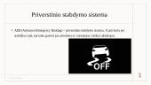 Aktyvios ir pasyvios automobilio apsaugos sistemos 9 puslapis