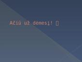 Gamtinės atrankos modeliavimas 11 puslapis