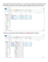 Kaip suglaudinti failius? 2 puslapis