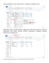 Kaip suglaudinti failius? 3 puslapis