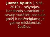 Juozas Aputis (1936-2010)