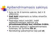 Atmintinė apie pastraipą 5 puslapis