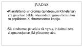 Klainfelterio sindromas. 2 puslapis