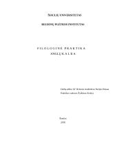 Filologinė praktika anglų kalba