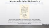 Lietuvos valstybinės šventės 3 puslapis