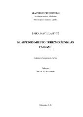 Klaipėdos miesto turizmo ženklas vaikams