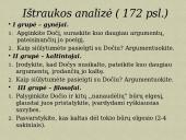 K. Donelaitis ,,Metai”. Gamta - gyvenimo mokytoja. 19 puslapis