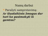 K. Donelaitis ,,Metai”. Gamta - gyvenimo mokytoja. 3 puslapis