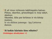 K. Donelaitis ,,Metai”. Gamta - gyvenimo mokytoja. 7 puslapis