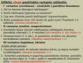 K. Donelaitis ,,Metai”. Gamta - gyvenimo mokytoja. 9 puslapis