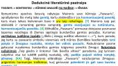 VBE egzaminui: rašinio struktūra 11 puslapis