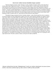 Koks tėvynės vaizdinys kuriamas šiuolaikinio žmogaus sąmonėje?