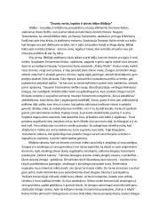 Žmonių vertės, lygybės ir laisvės idėjos Biblijoje