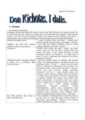 Don kichotas - išsami analizė