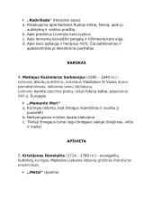 Privalomos lietuvių literatūros konspektas 2 puslapis