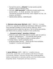 Privalomos lietuvių literatūros konspektas 4 puslapis