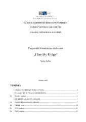Programėlė išmaniesiems telefonams „I See My Fridge“
