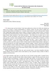 „Horizonte bėga šernai“ tekstas ir užduotys