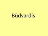 Būdvardis