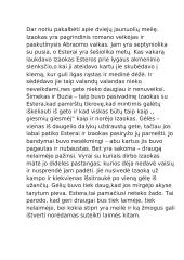 Meilės tema I.Mero romane ,, Lygiosios trunka akimirka“. 3 puslapis