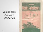 "Dėdės ir dėdienės" kūrinio analizė 2 puslapis