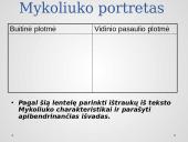 "Dėdės ir dėdienės" kūrinio analizė 12 puslapis