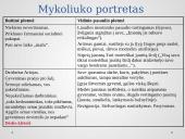 "Dėdės ir dėdienės" kūrinio analizė 13 puslapis