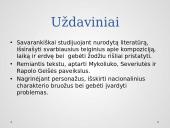 "Dėdės ir dėdienės" kūrinio analizė 3 puslapis