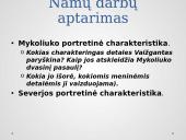 "Dėdės ir dėdienės" kūrinio analizė 7 puslapis