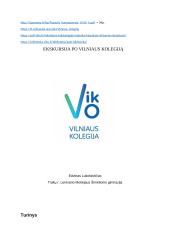 Ekskursija po Vilniaus Kolegiją