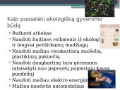 Ekologija ir ekologiškas gyvenimo būdas 5 puslapis