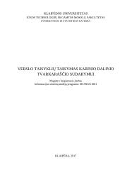 Verslo taisyklių taikymas karinio dalinio tvarkaraščio sudarymui