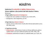 Neorganinių junginių grupės, jų tarpusavio ryšys 8 puslapis