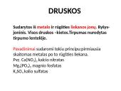 Neorganinių junginių grupės, jų tarpusavio ryšys 10 puslapis