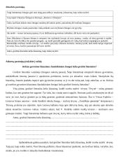 Pastraipos atkūrimo užduotis