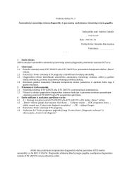 Automatinių transmisijų sistemų diagnostika ir parametrų nuskaitymas sisteminių testerių pagalba