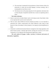 Verslo komunikacijos ypatumai su Omano sultonato verslo atstovais 4 puslapis