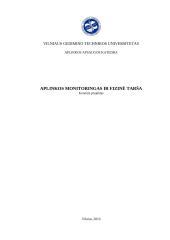 Kursinis projektas ,,Šiaulių miesto savivaldybės aplinkos monitoringas"