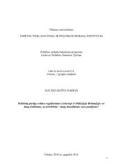 Politinių partijų veiklos reguliavimas Lietuvoje ir Didžiojoje Britanijoje: ar daug leidžiame, ar atvirkščiai - daug draudžiame savo partijoms?