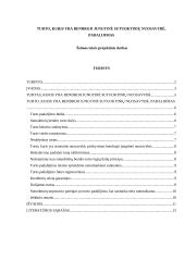 Turto, kuris yra bendroji jungtinė sutuoktinių nuosavybė, padalijimas