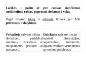 Laiško kūrimo normos