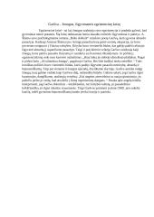 Garšva – žmogus, išgyvenantis egzistencinę krizę