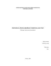 Pažangus, šiuolaikiškas vadovas, kas tai?