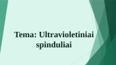 Ultravioletiniai spinduliai (sutr. UV)