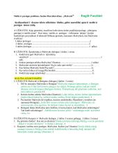 Meilės ir pareigos problema Justino Marcinkevičiaus  „Mažvyde“   