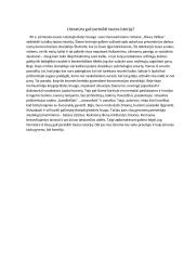 Literatūra gali perteikti tautos istoriją?