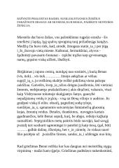 Įrašyti praleistas raides užduotis