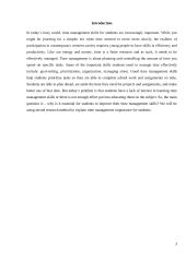 Importance of time management 3 puslapis